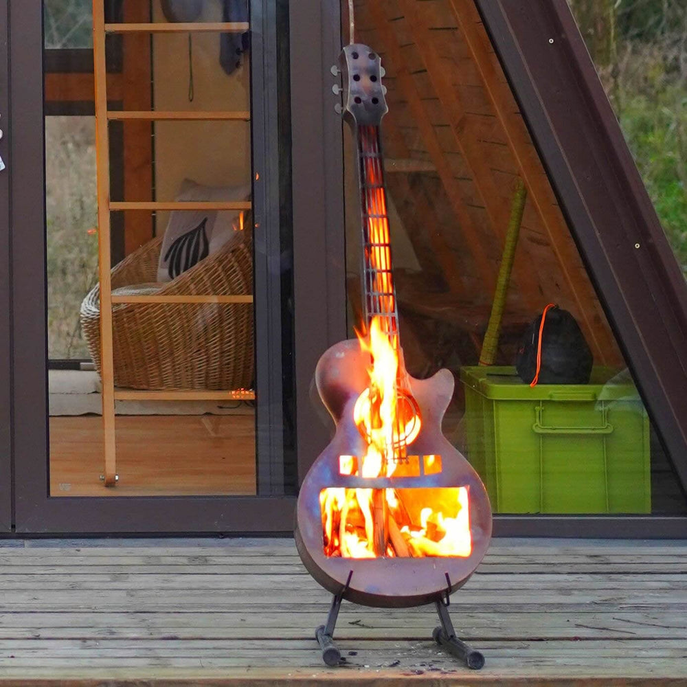 ANOER fire pit at backyard gathering creating cozy atmosphere and social focal point