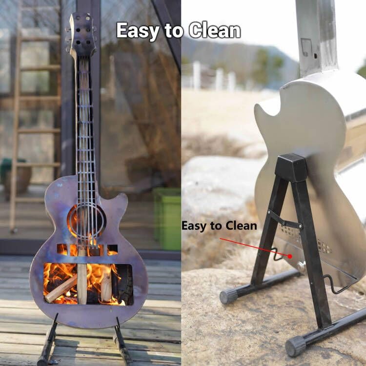 ANOER fire pit beside backpack demonstrating portable scale and convenient carrying