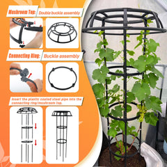 Anothera trellis height comparison with hand to show 65-inch scale benefit