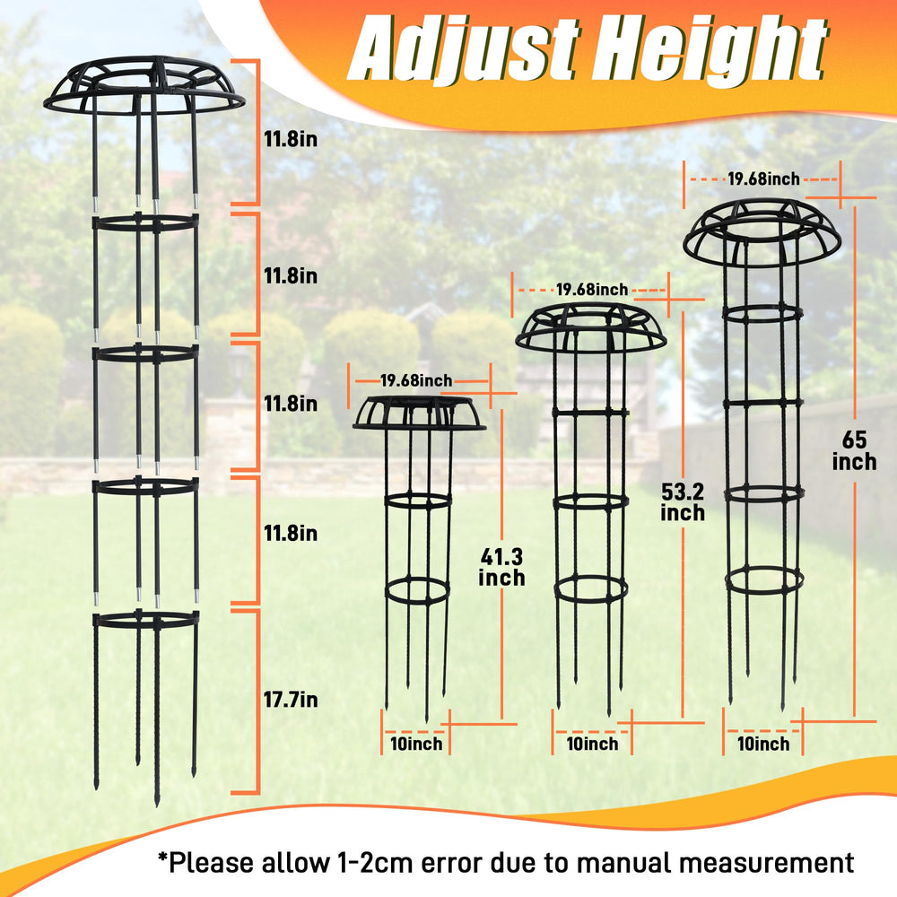 Anothera textured pole close-up showing grip bumps and stable climb aid
