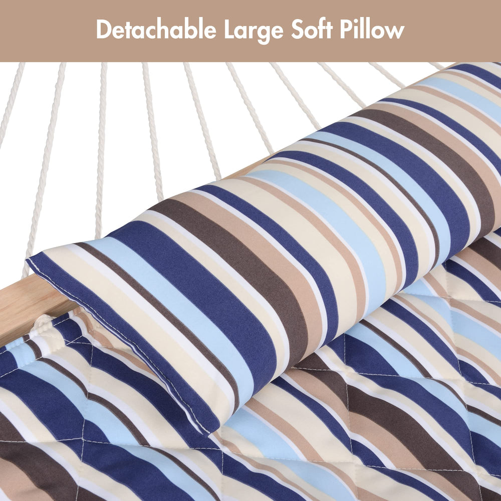 ANOW hammock in use with two people showing roomy comfort benefit