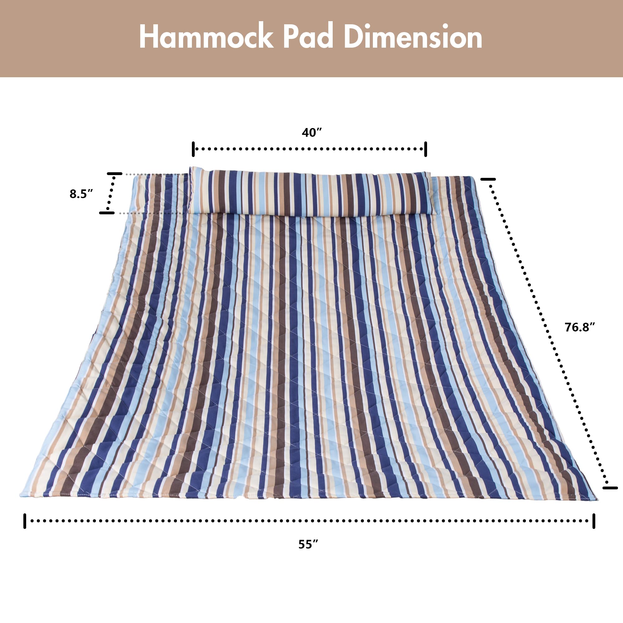 ANOW pillow close-up showing loft and neck support benefit