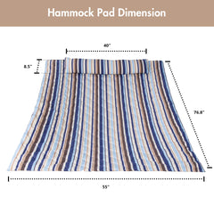 ANOW pillow close-up showing loft and neck support benefit