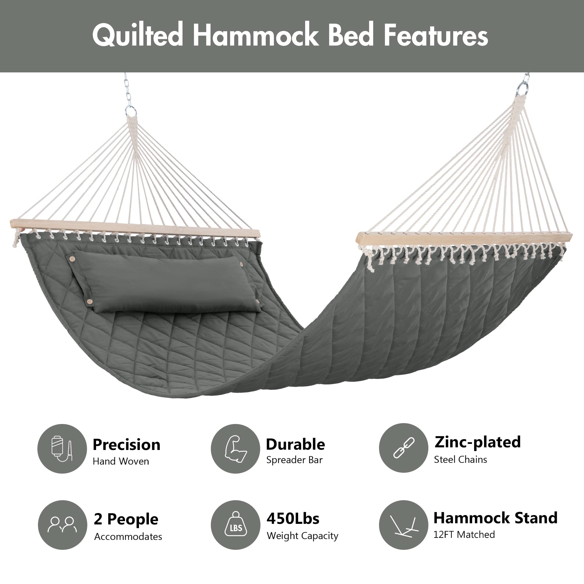 ANOW hardwood spreader bar detail showing countersunk holes for stable support