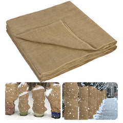 ANPHSIN front view of 50ft burlap roll showing full length protection