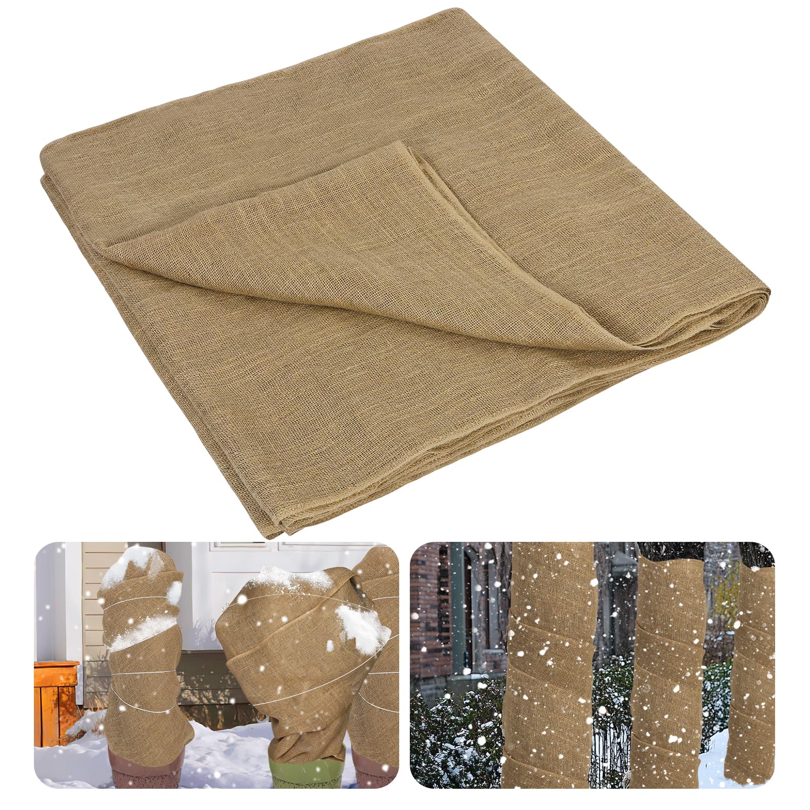 ANPHSIN burlap roll front view showing full 40ft length benefit of wide coverage