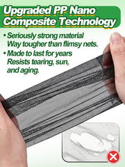 ANPHSIN close-up of nanocomposite weave highlighting fine mesh and tear-resistant texture for durability