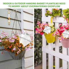 Ansberta globe inserted in pot demonstrating steady hydration for plants