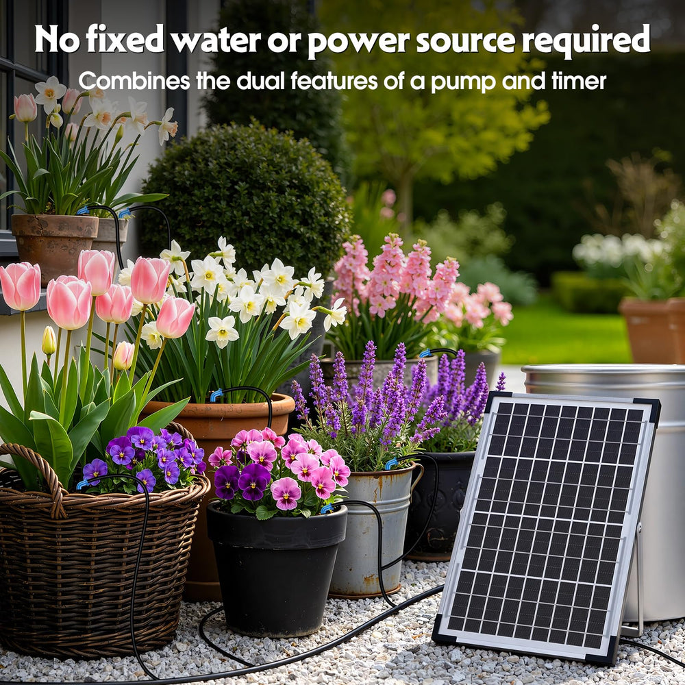 AnseTo drip heads and tee joints detail supporting precise plant watering