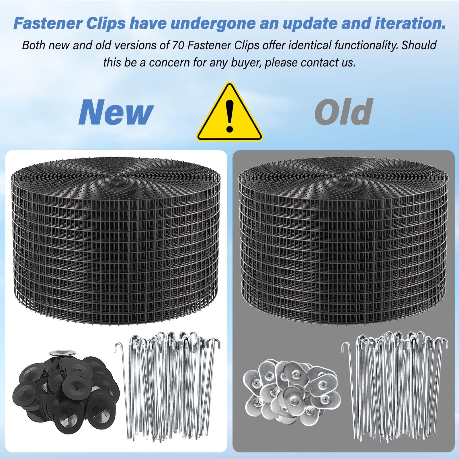 Ansgery closeup of 1/2 inch mesh texture highlighting durable PVC coated wire