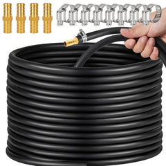 Ansgery front packaging showing 100ft hose and kit benefits