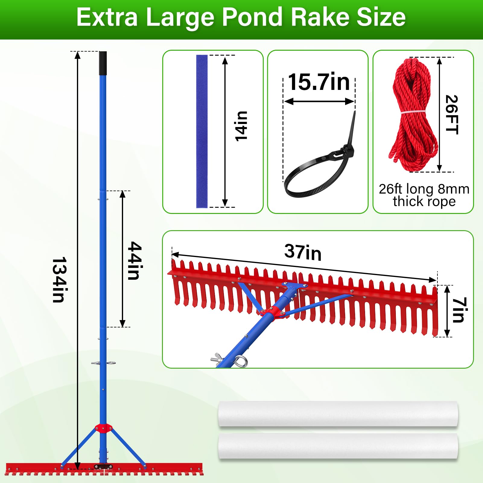 Ansgery quick-release handle extended for reach and comfortable operation