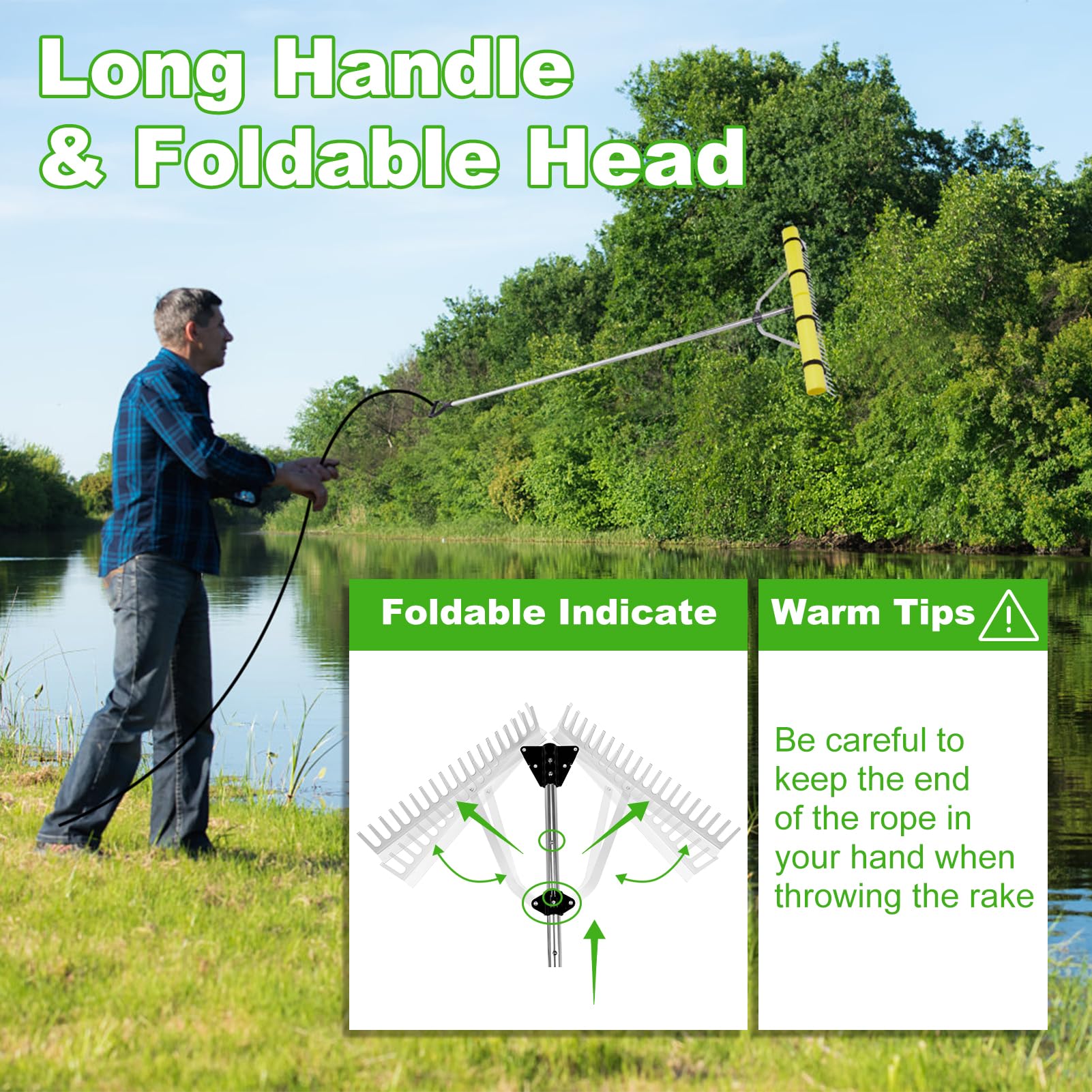 Ansgery triangular anti-slip handle detail for comfortable grip