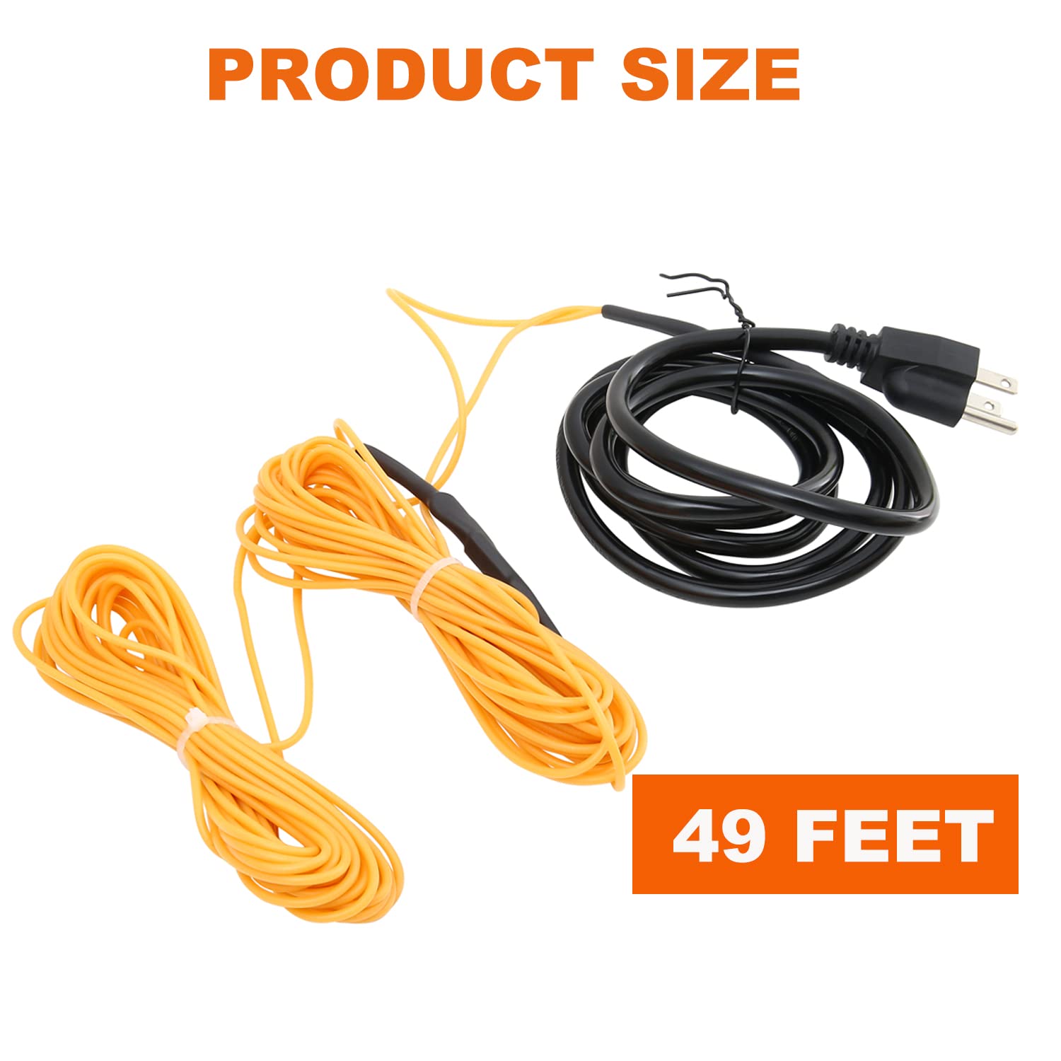 ANSIKE cable boxed with label showing product specs and user-ready benefit