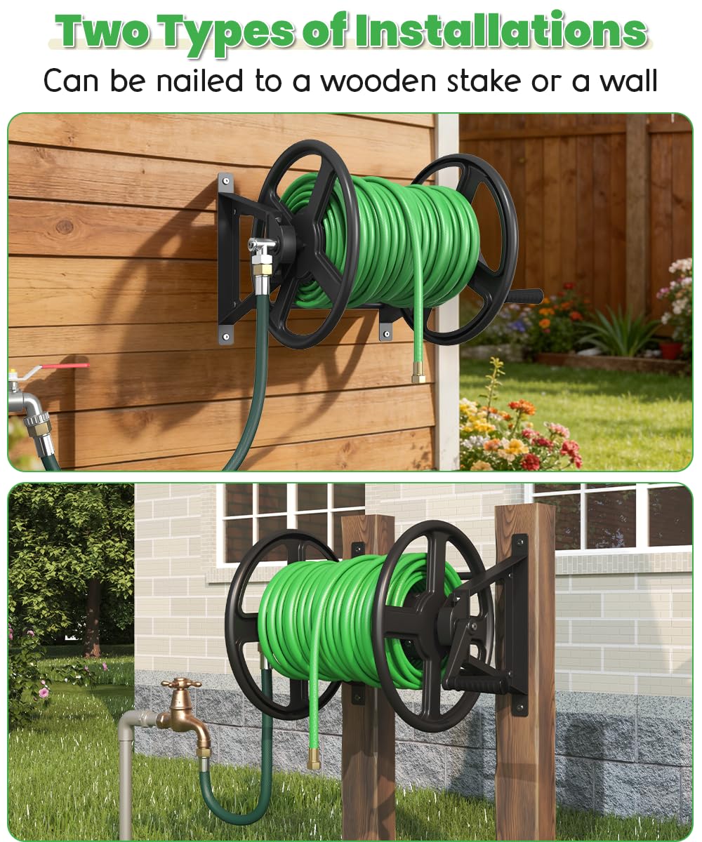 Ansionsol in use watering lawn and garden for faster outdoor tasks