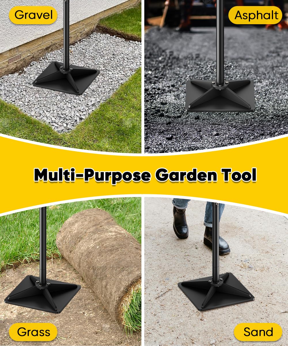 Ansionsol size comparison with person highlights 44.7-inch handle reach and leverage