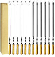 Antallcky front view of 12-pack skewers showing packaging and quantity benefit