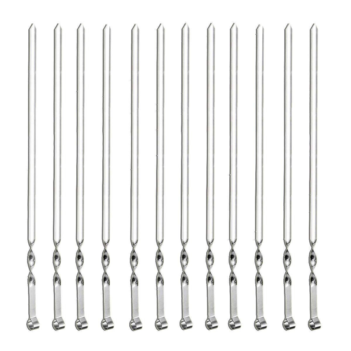 Antallcky skewers front pack showing 12 sticks and benefit of quantity
