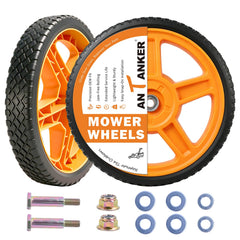 Antanker front profile view showing wheel design and improved stability