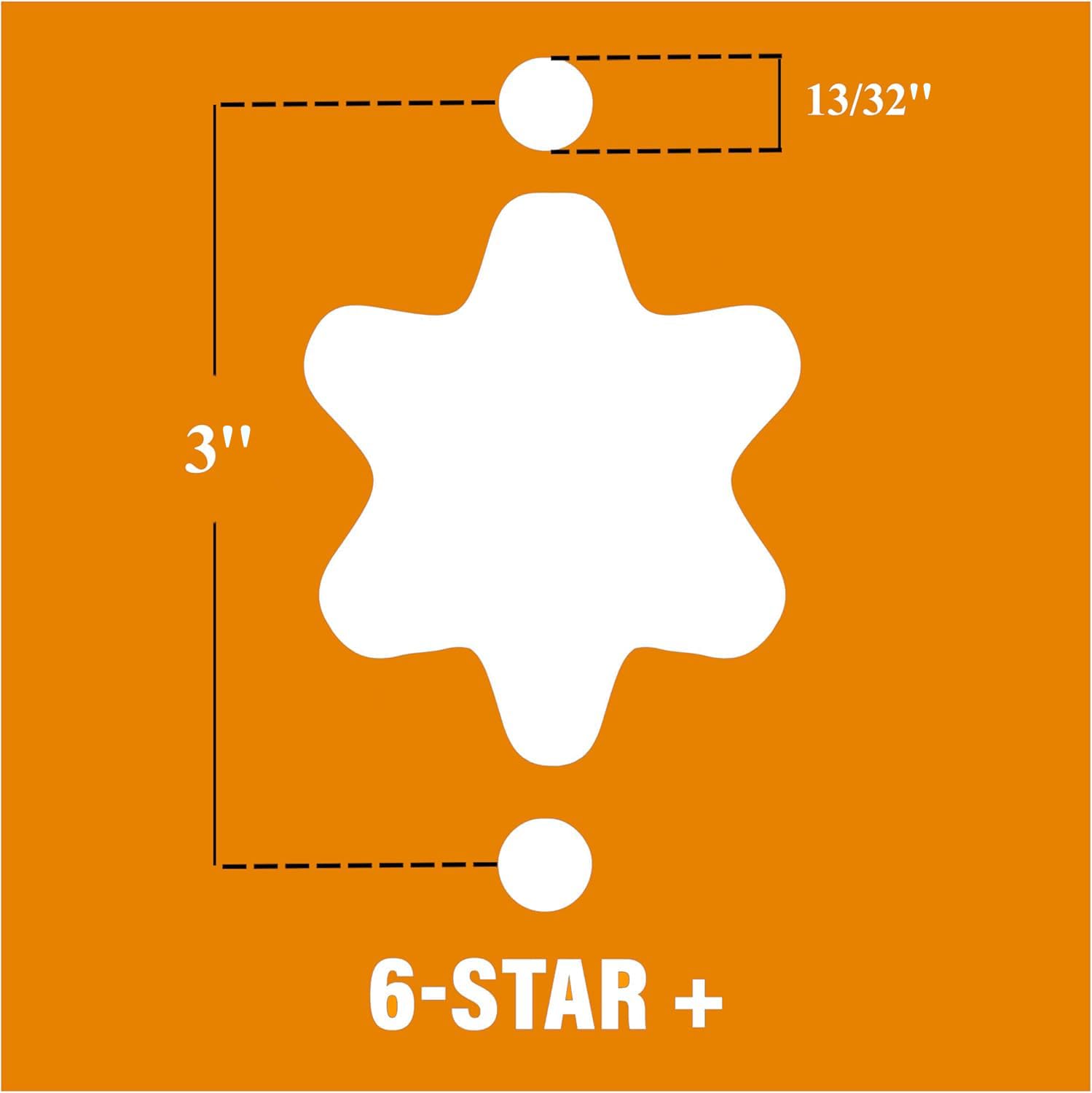 Antanker six-point star center hole detail ensuring secure OEM-style fitment