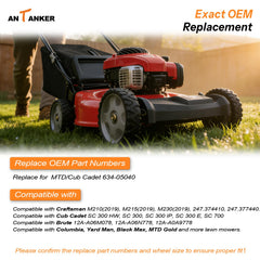 Antanker gear teeth close-up showing 53-tooth drive for reliable engagement