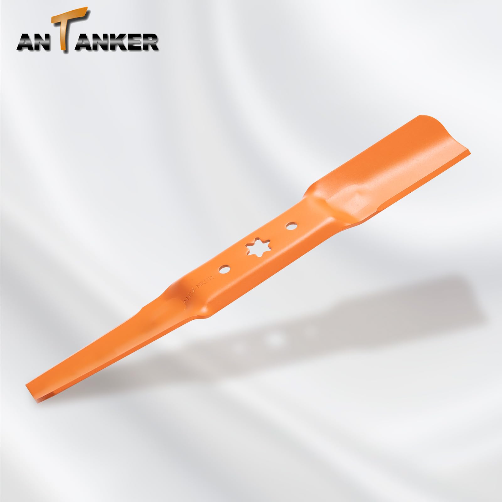 Antanker blade next to ruler showing 18-5/8 inch length for correct deck fit