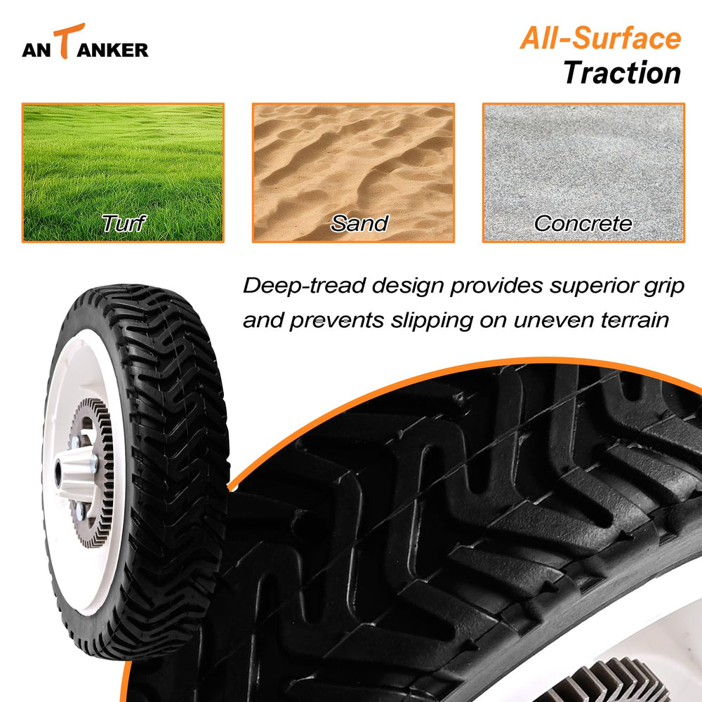 Antanker two-pack with bushings and bolts laid out for fast installation