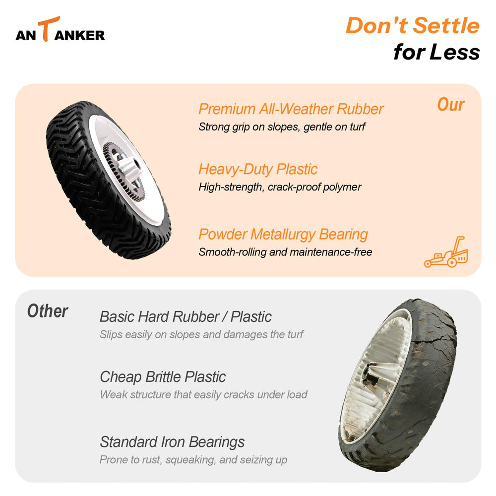 Antanker bore and hub offset close-up ensuring precise OEM fit and alignment