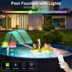 ANTEQI close-up of LED array and nozzle highlighting color control benefit