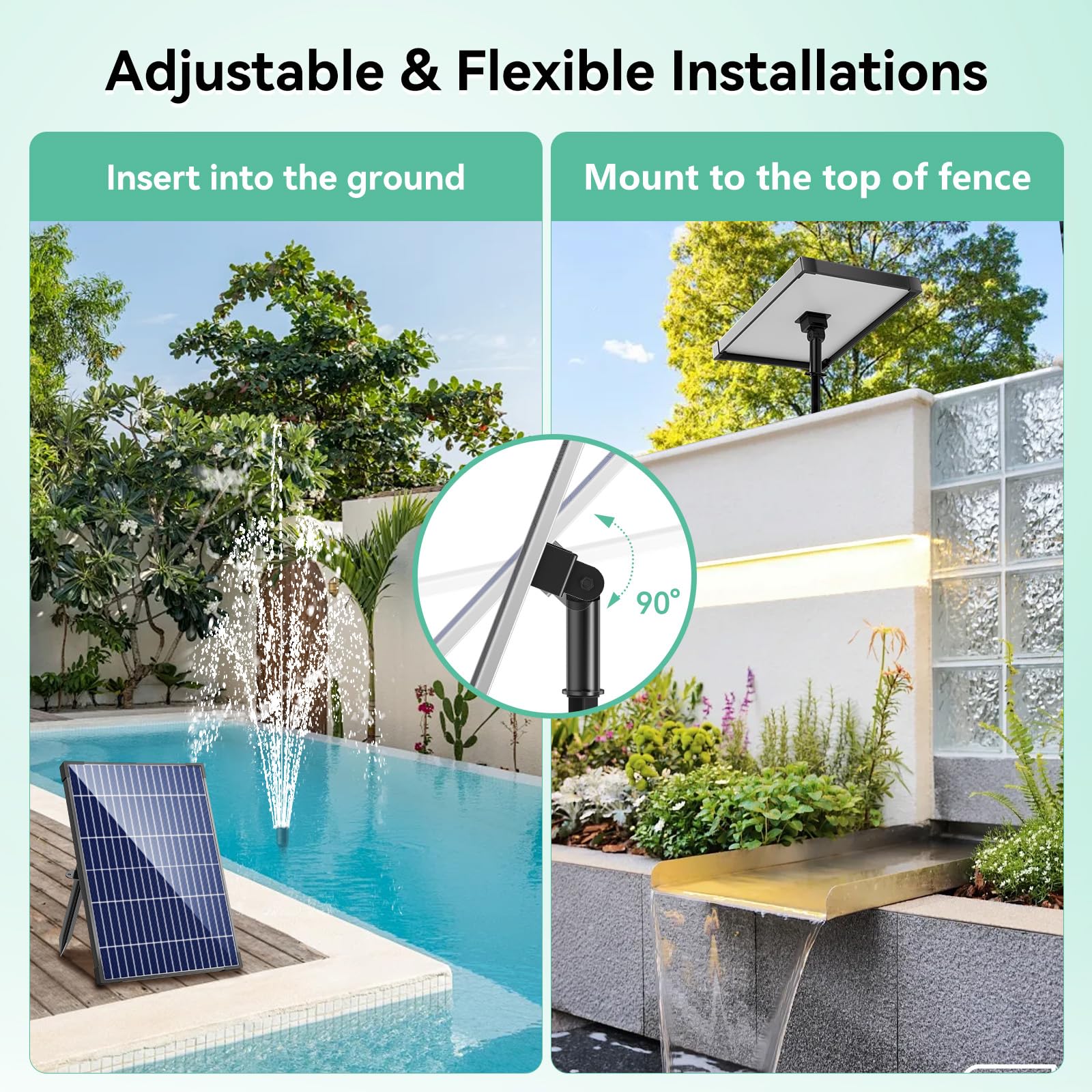 antfraer birdbath fountain in use creating gentle spray and attracting birds benefit