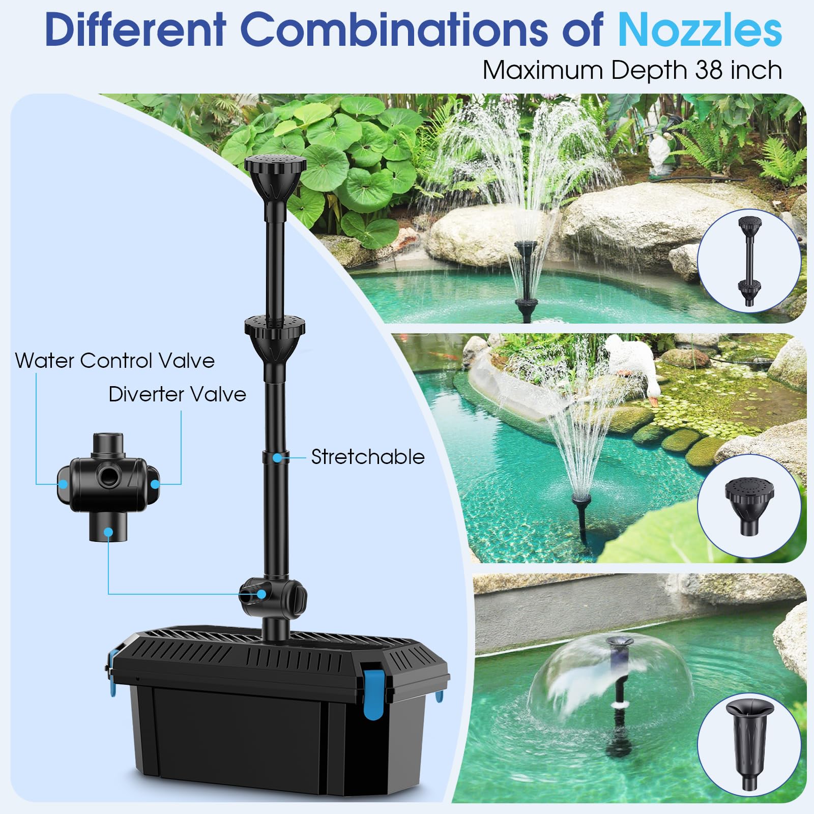 antfraer open filter box with bio-balls and media visible for superior debris removal and biological support benefit