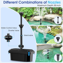 antfraer open filter box with bio-balls and media visible for superior debris removal and biological support benefit
