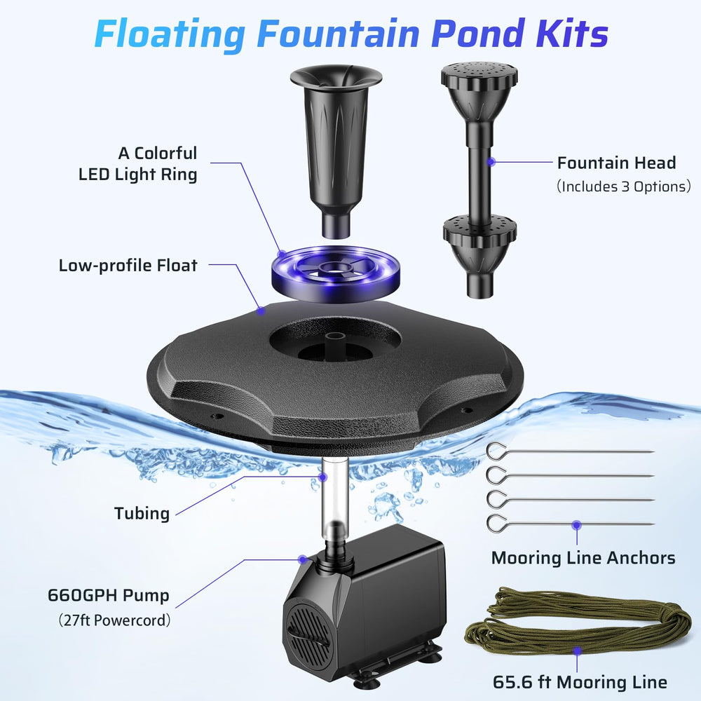 antfraer floating base detail demonstrating stable buoyancy and level adjustment