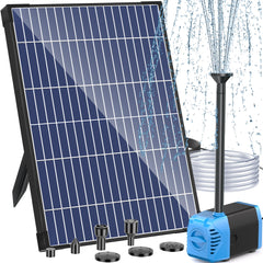 antfraer front panel and pump showing compact design and solar-powered benefit