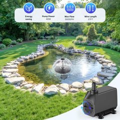 antfraer LED lights illuminating water at night for colorful pond ambiance