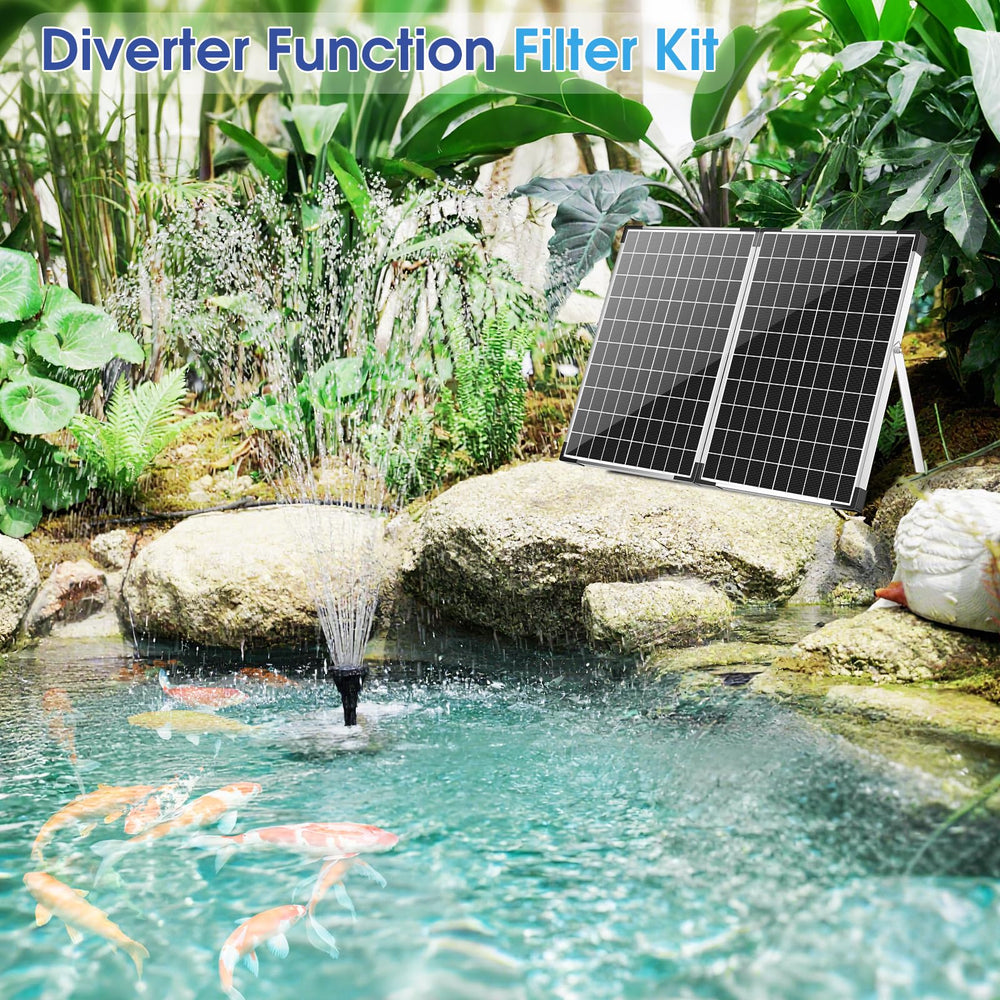 antfraer compact folded solar panel being carried for easy transport and space-saving storage benefit