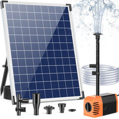 antfraer solar panel front view showing efficient cells and durable glass