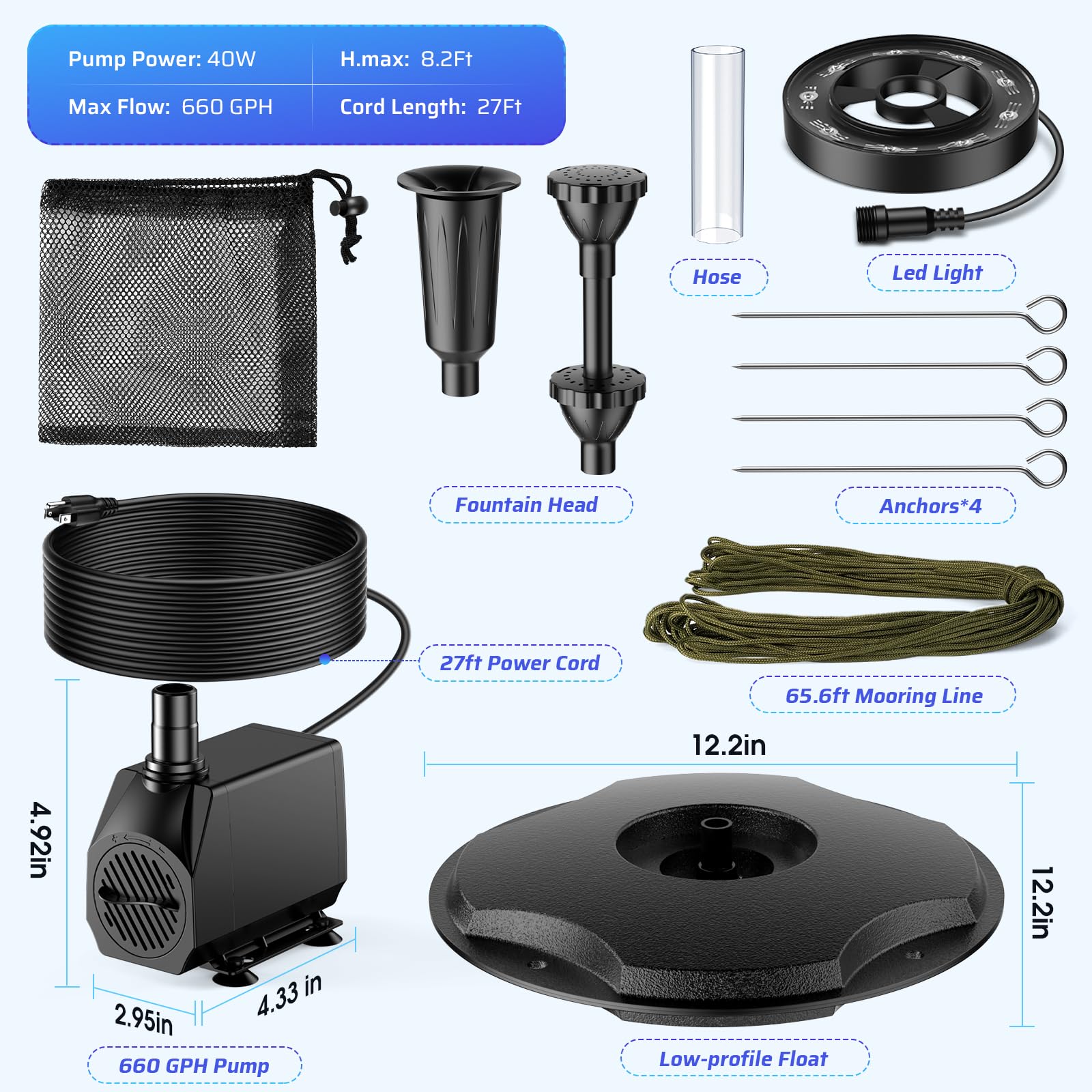antfraer size comparison with hand illustrating compact footprint and portability