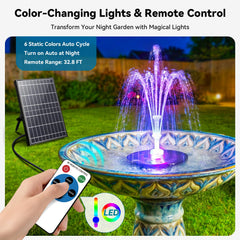 antfraer solar panel placed in bright garden sun for optimal charging and reliable performance