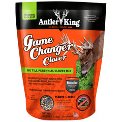 Antler King front packaging showing product and benefit of easy seeding