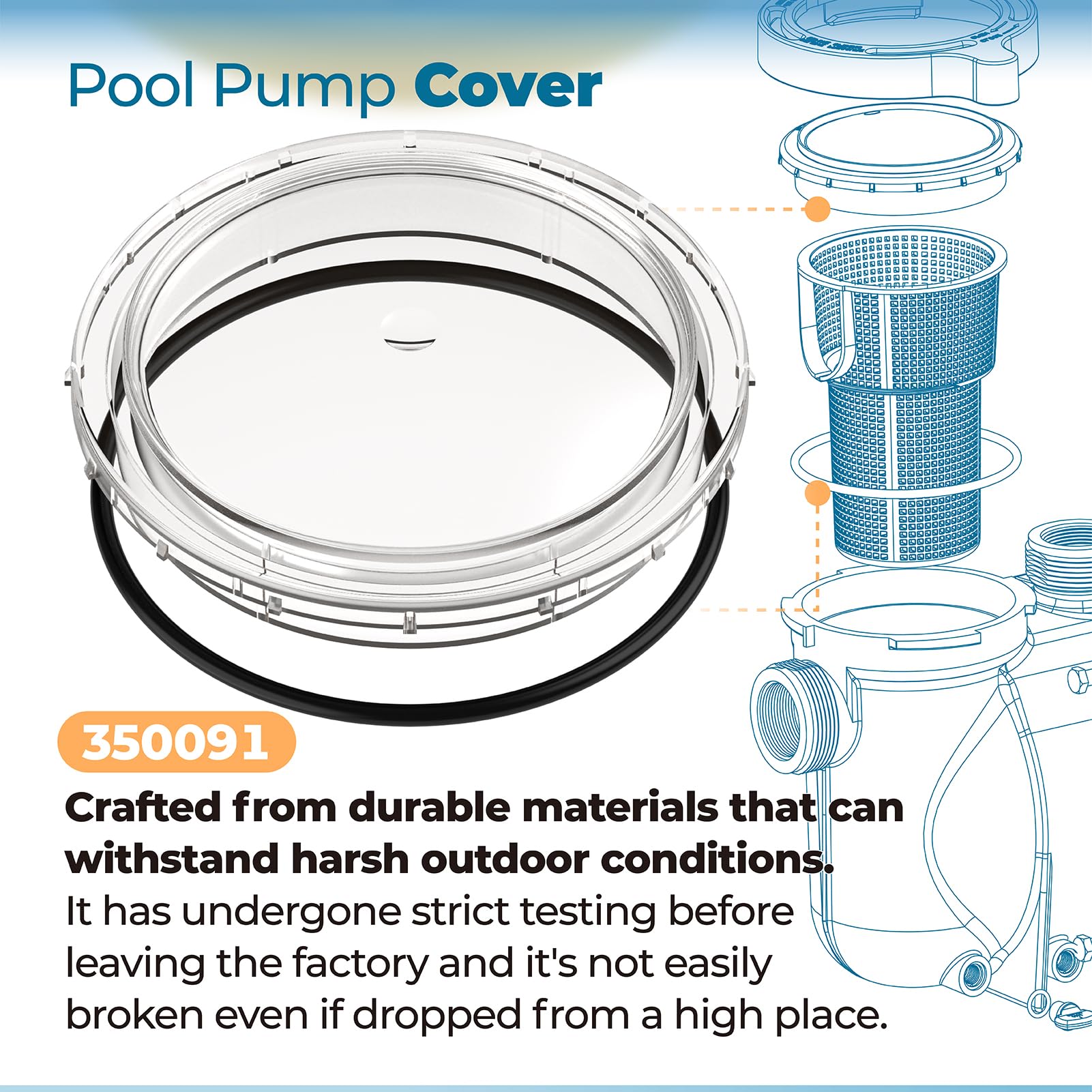 ANTOBLE assembled kit on pump illustrating easy installation and fit