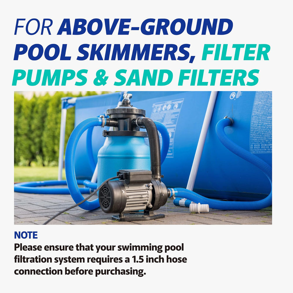 ANTOBLE kit used at backyard pool repair scene showing usability benefit: DIY-friendly installation