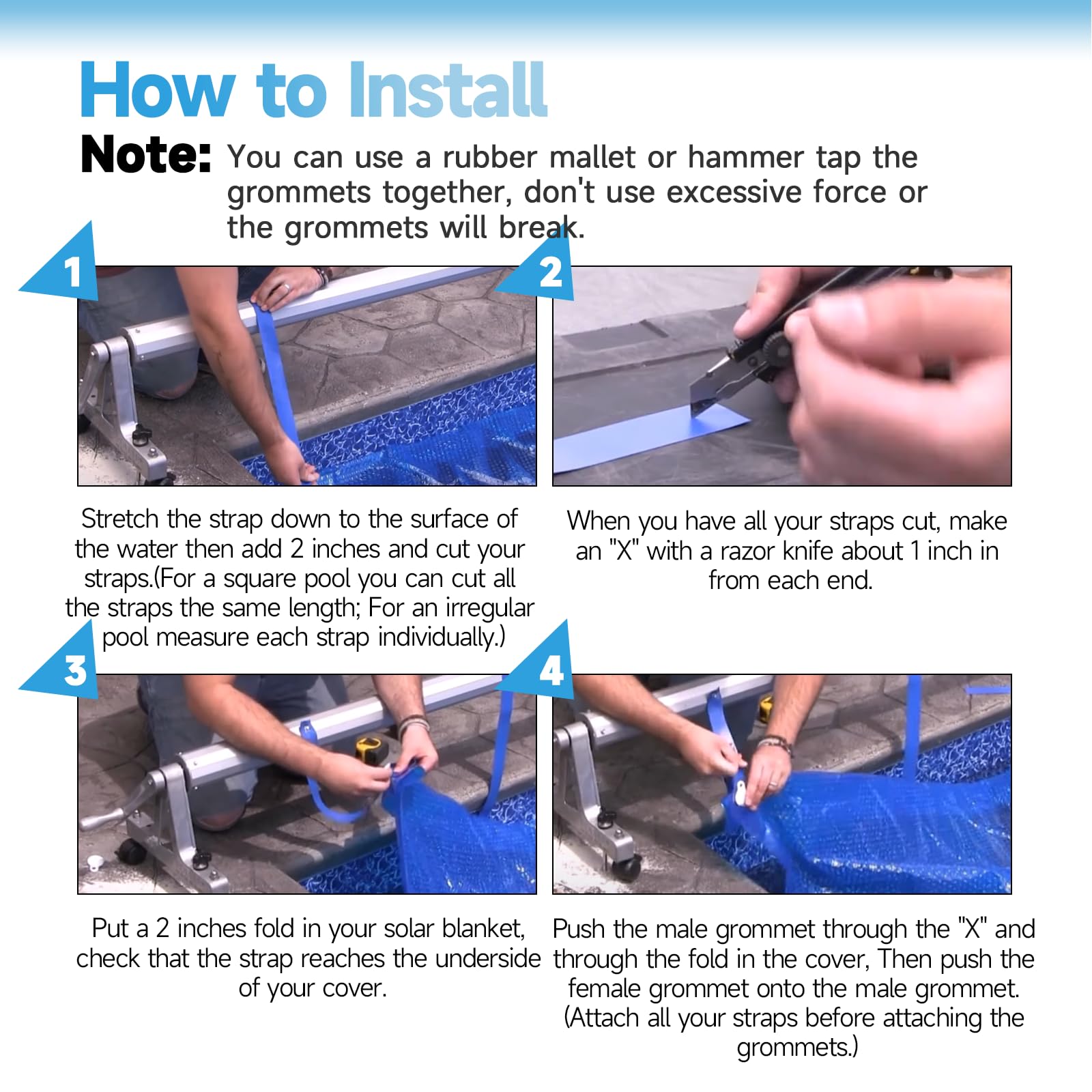 ANTOBLE strap beside ruler showing correct 22-foot sizing benefit