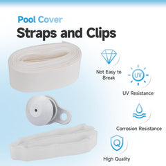 ANTOBLE velcrotape joined to strap for adjustable fastening benefit