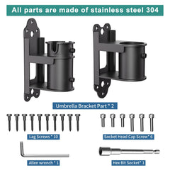 Antsky close-up of slotted clamp demonstrating pole grip and stability