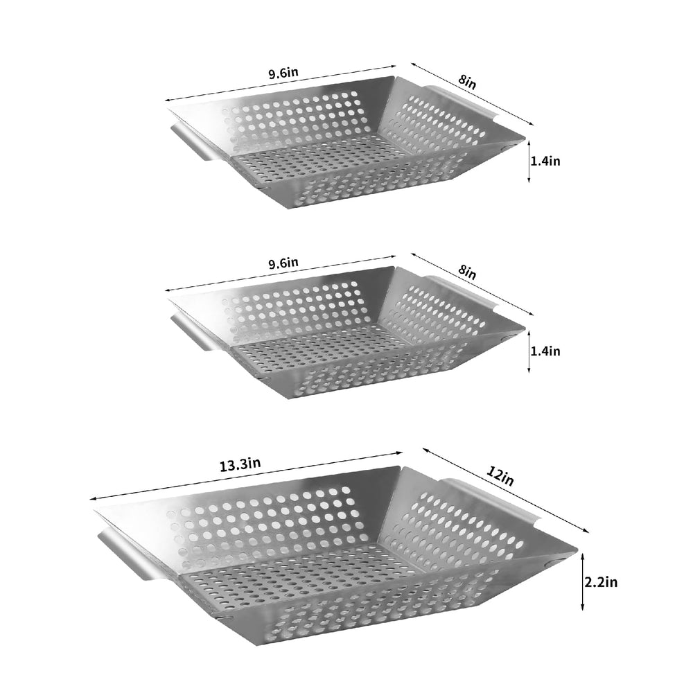 Anveena close-up of stainless steel mesh showing even heating benefits