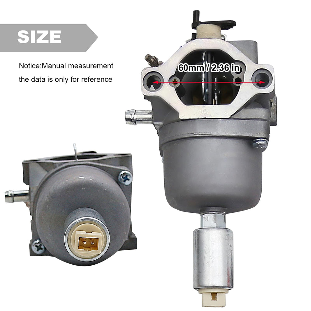 Anxingo carburetor close-up of jets and ports for precise fuel metering