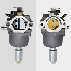 Anxingo carburetor installed on engine illustrating direct-fit replacement benefit