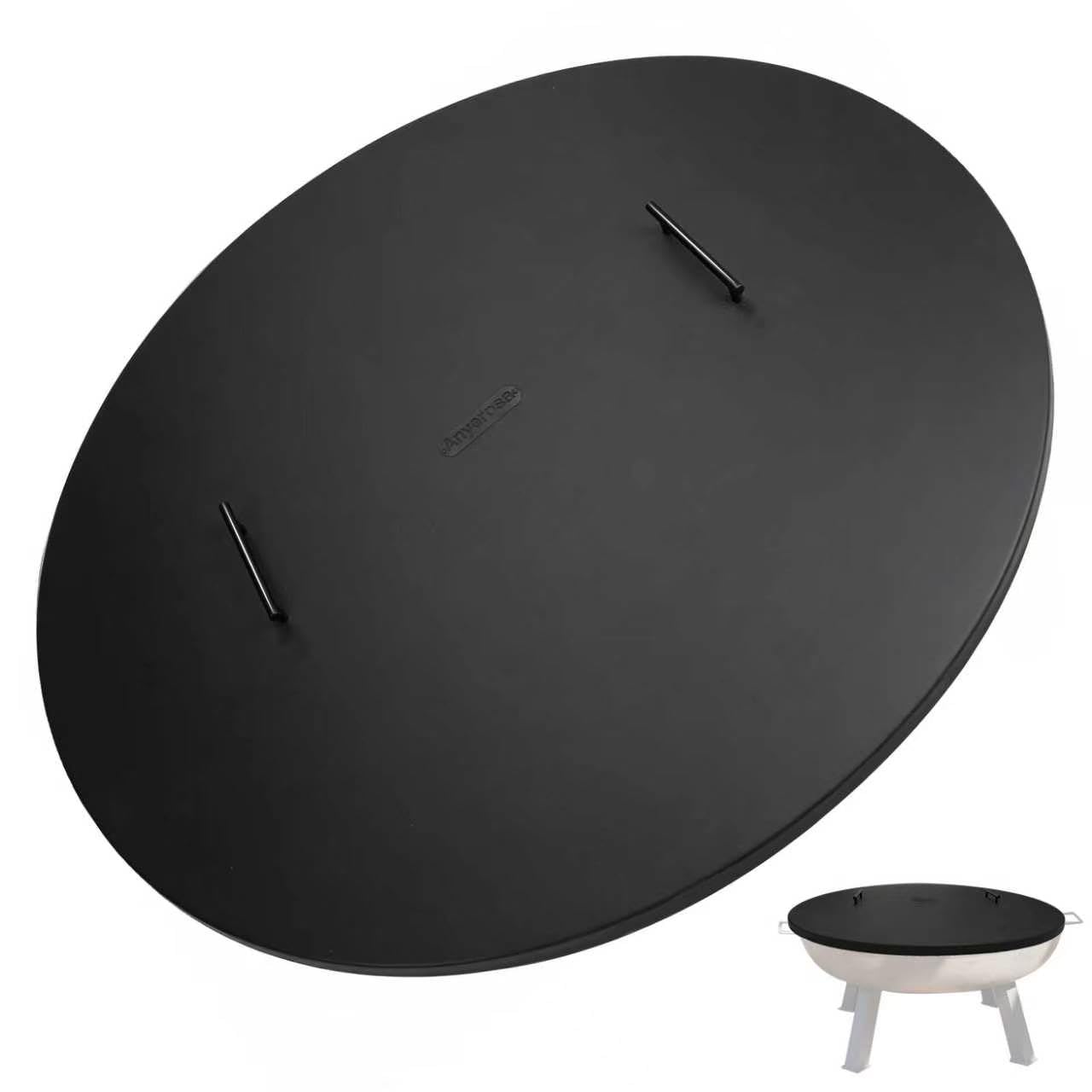 Anyerosa front view of 42-inch lid showing full coverage and protection