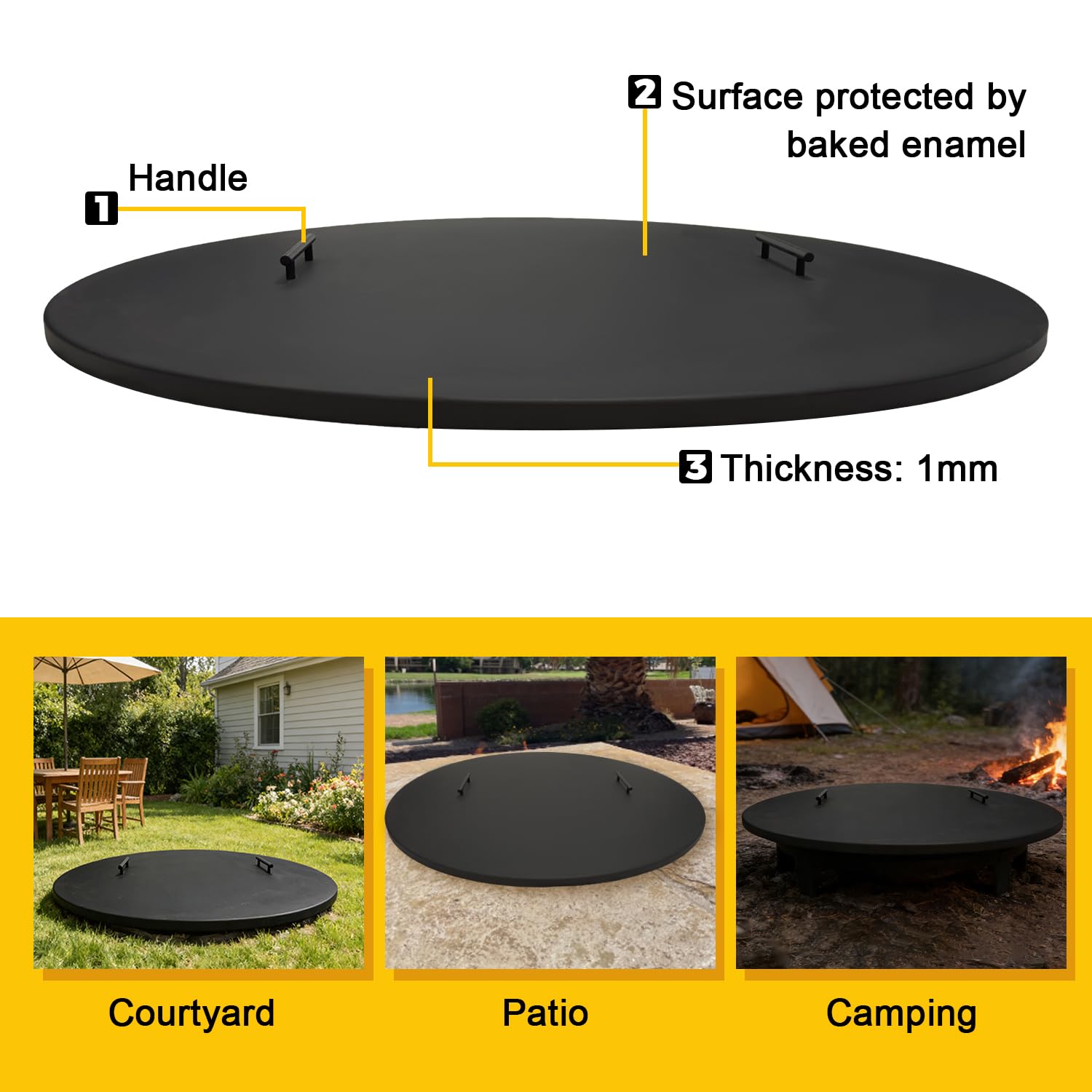 Anyerosa finish texture close-up for weather-resistant durability